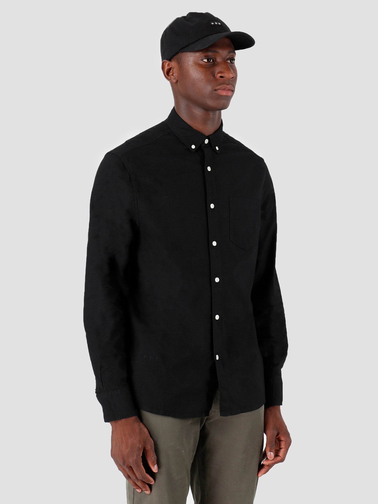 QB40 Oxford Shirt Black