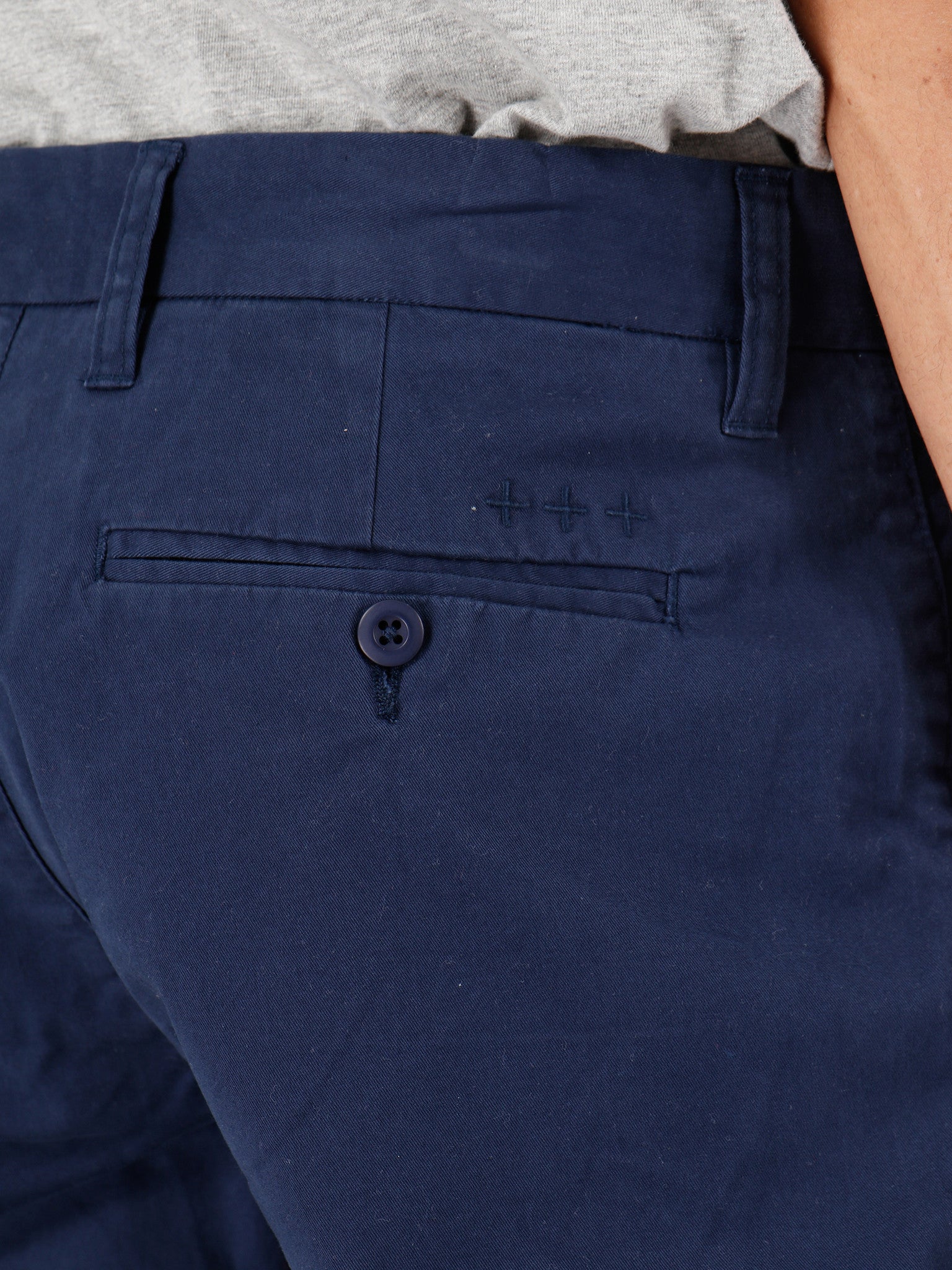 Kimi Basic Long Pants - Navy – Buttonscarves